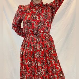 Cambridge Spirit Blouse & Maxi Skirt Set